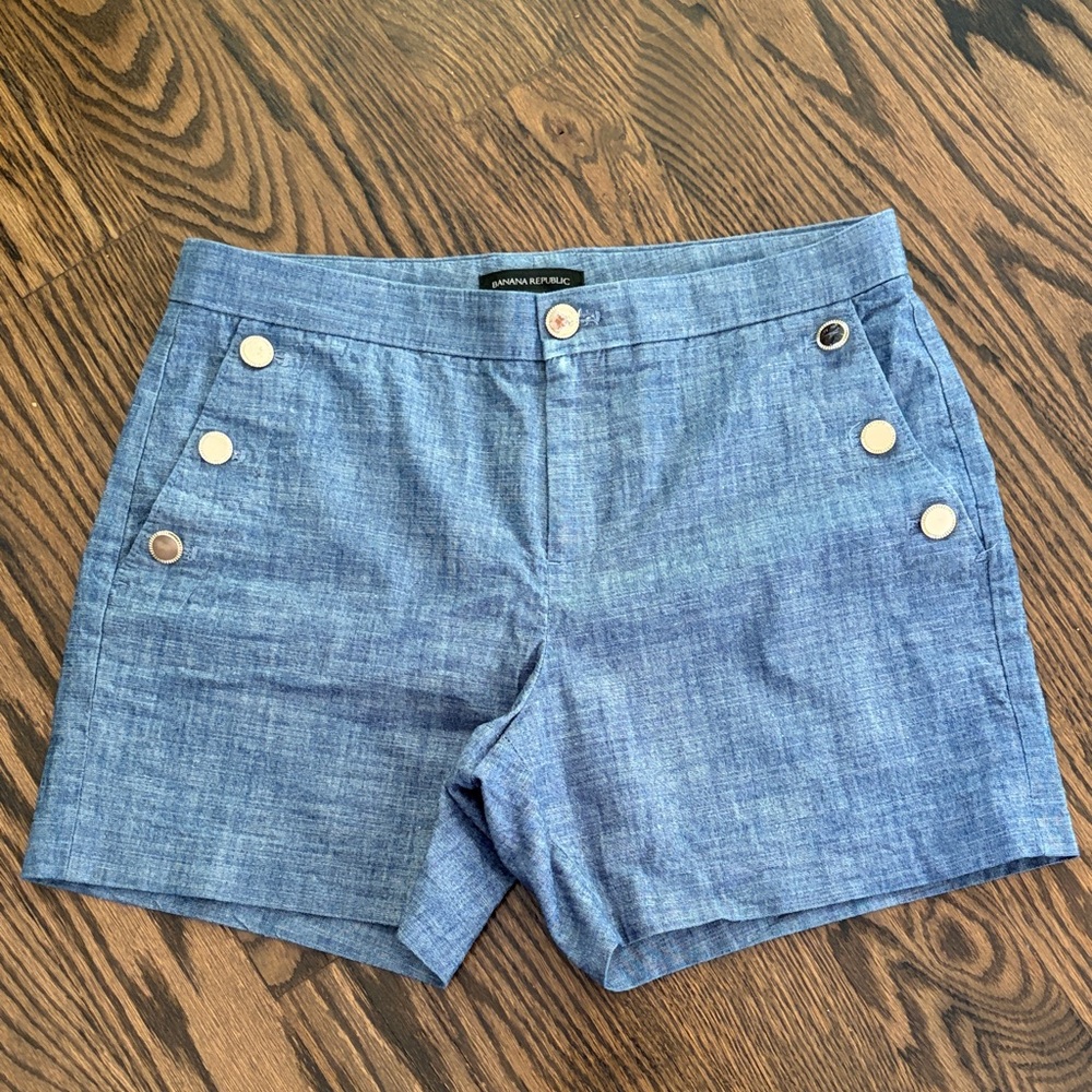 Banana Republic Sailor Chambray Shorts
